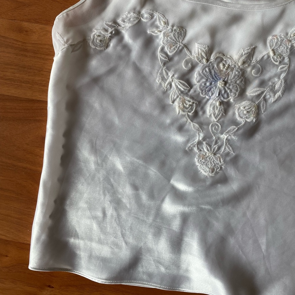 Vintage chemise/going out top - Picture 2 of 7